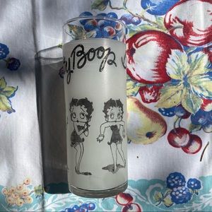 Vintage Betty Boop Collins glass
